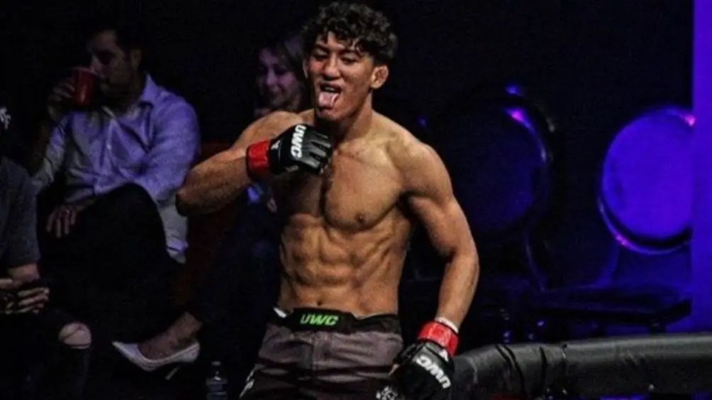 Raúl Rosas Jr., el peleador más joven en la UFC | INSTAGRAM @RAULROSASJR