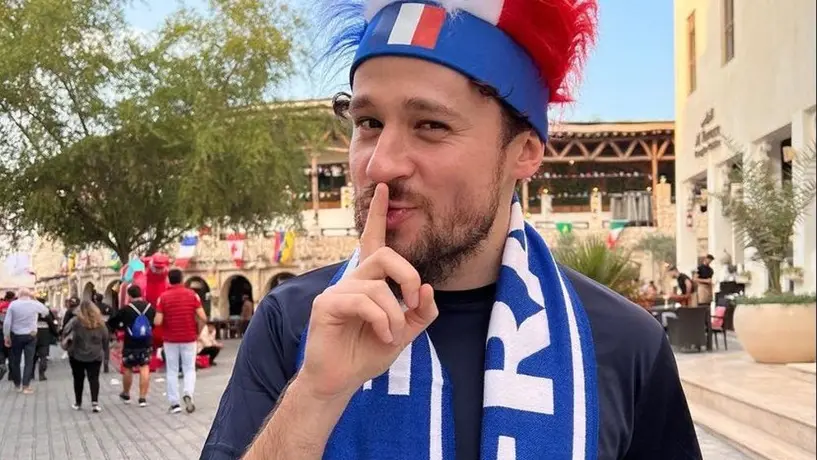Luisito Comunica portó playera de Francia para darles 'mala suerte'