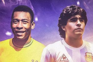 Conmebol monta exposición en Qatar con figuras de cera de Pelé y Maradona