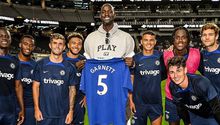 Chelsea: Kevin Garnett convivió con los Blues previo al partido ante América