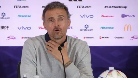 Luis Enrique tras el 7-0: "El elogio debilita, tenemos que estar preparados"