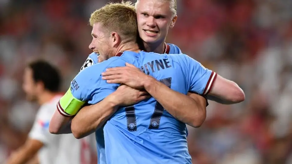 Manchester City: Con Haaland imparable, goleó al Sevilla en Champions League