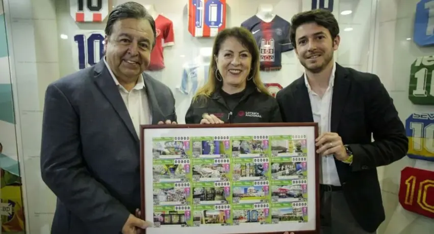 Lotería Nacional: Presentó nuevo billete que hace alusión al Salón de la Fama de Pachuca