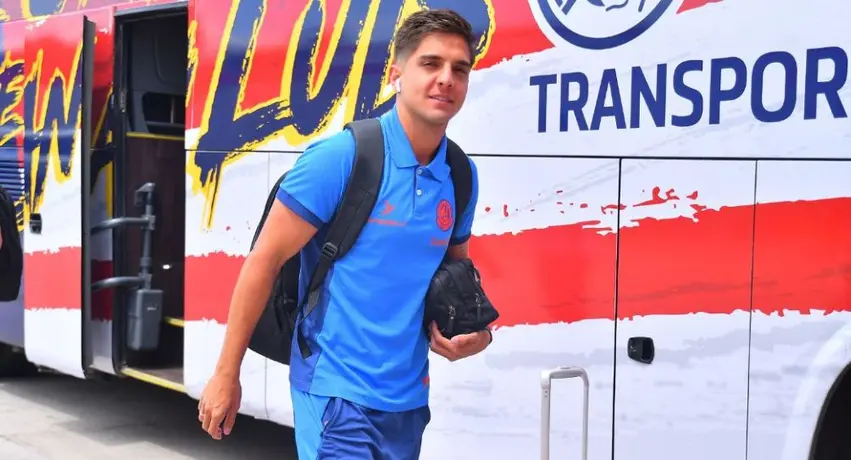 Atlético San Luis: Mujer lanzó piropo a Rodrigo González durante una entrevista