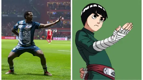 Pachuca: Romario Ibarra emuló a Rock Lee de Naruto en su festejo durante la Final de la Liga MX