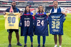 América Femenil: Houston Texans convivieron con el plantel azulcrema