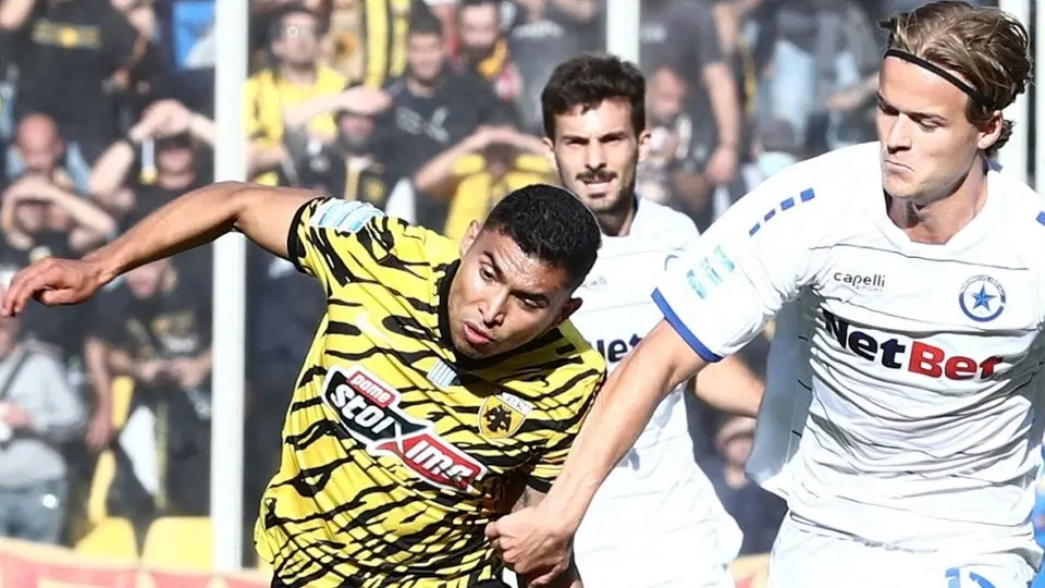 Orbelín Pineda: Titular en la victoria del AEK Atenas sobre Atromitos en la Super Liga de Grecia