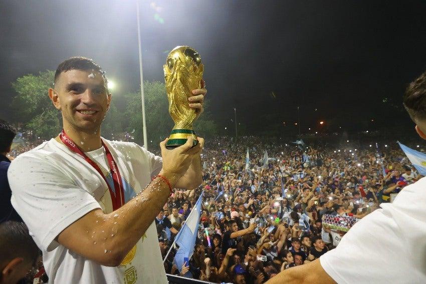 Así fueron los festejos de Argentina en la llegada a su país tras ganar el Mundial