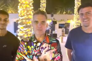 Qatar 2022: Robbie Williams dio un concierto privado para la Selección de Inglaterra