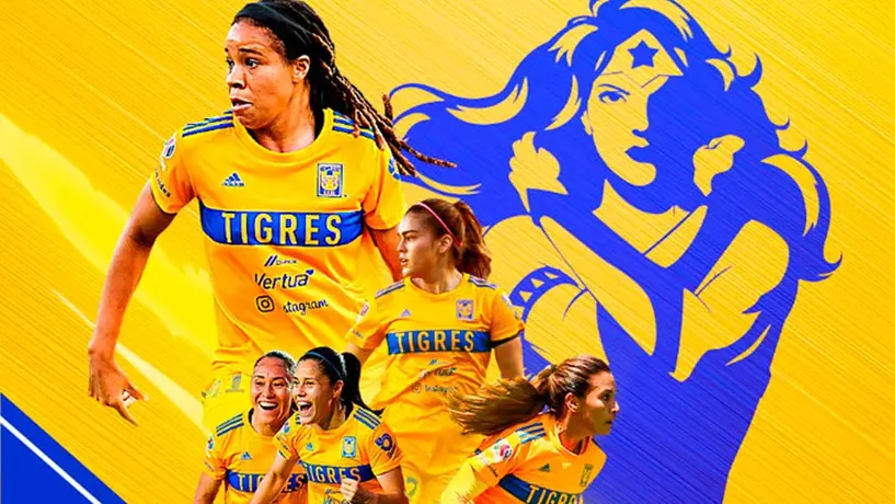 Tigres Femenil firmó alianza 'Amazonas Unidas' con Warner Bros