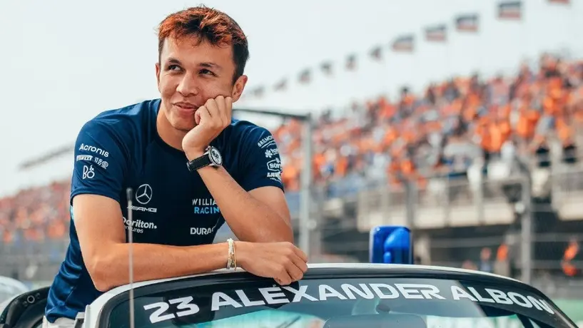 Alex Albon, piloto de Williams Racing, reapareció tras cirugía: 'Quiero estar listo para Singapur'