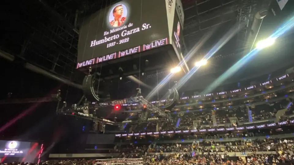 WWE rindió homenaje póstumo a Humberto Garza en la Arena Ciudad de México