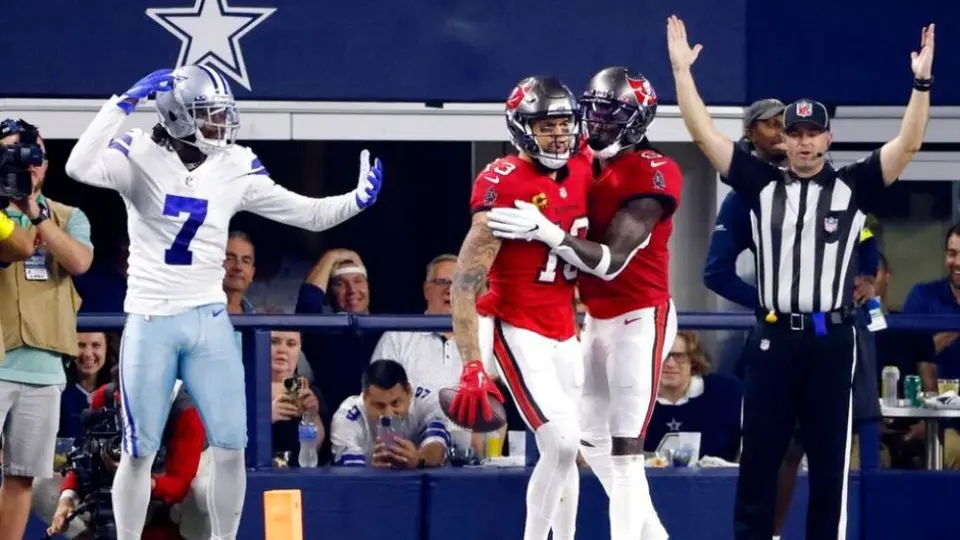 NFL: Tampa Bay arrancó con el pie derecho la temporada al aplastar a los Cowboys