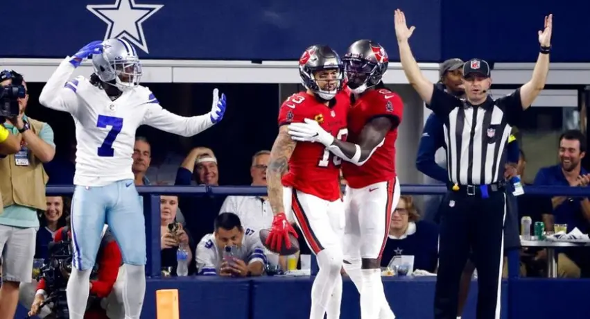 NFL: Tampa Bay arrancó con el pie derecho la temporada al aplastar a los Cowboys