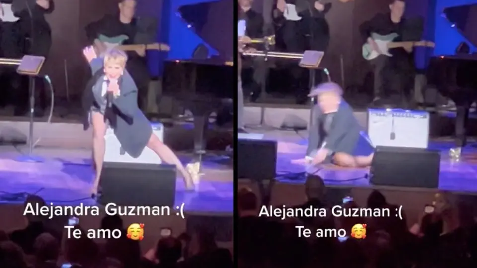 Alejandra Guzmán se cae durante concierto en Estados Unidos y es hospitalizada