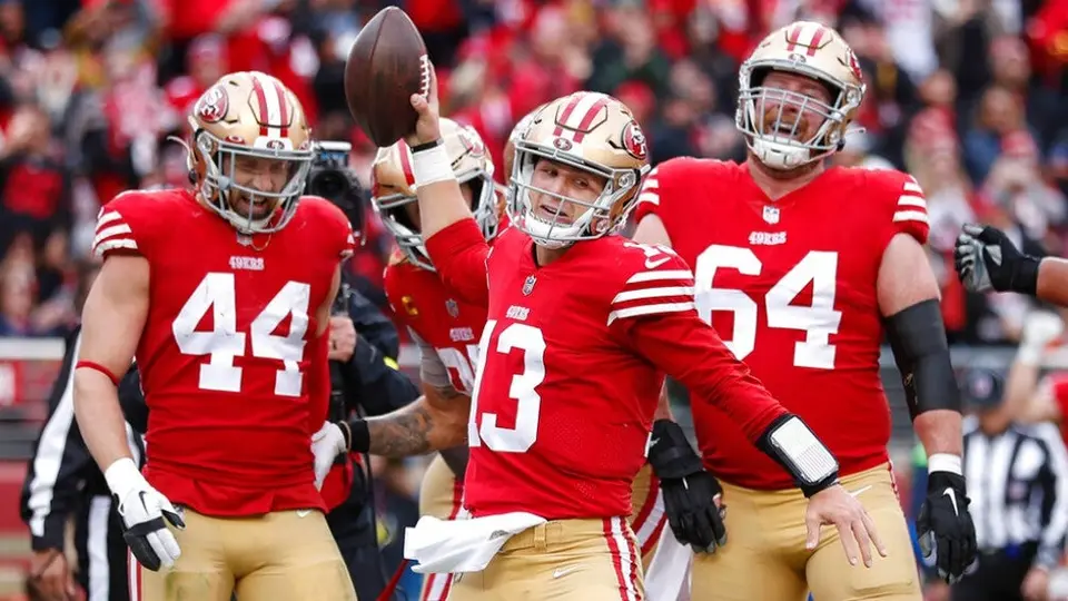 NFL: 49ers aplastó a Buccaneers de la mano de Brock Purdy, en su primera titularidad