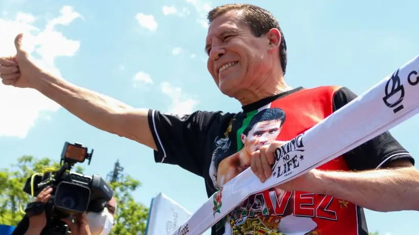 Julio César Chávez: ‘Si fuera futbolista sería como Pelé, Maradona y Messi’