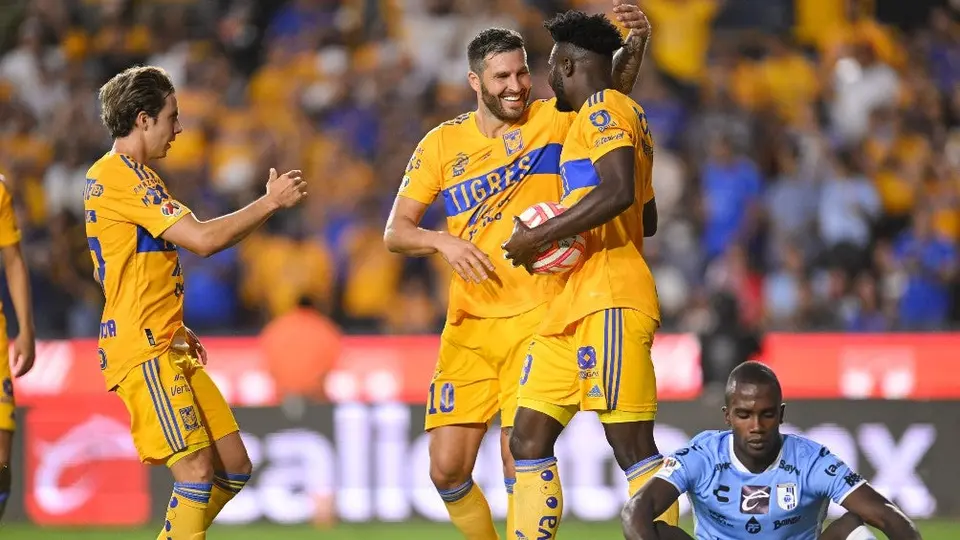 Liga MX: Tigres sacó el partido con 9 hombres, se impuso a Querétaro y es líder del A22