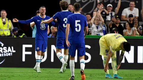 Chelsea: Mason Mount recibió un nombre equivocado en pantalla tras su anotación