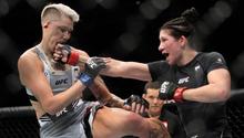 UFC: Irene Aldeana se llevó el triunfo por nocaut técnico ante Macy Chiasson