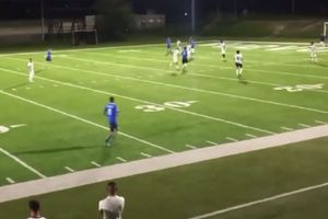 Video: Balacera interrumpió partido de futbol en Monterrey