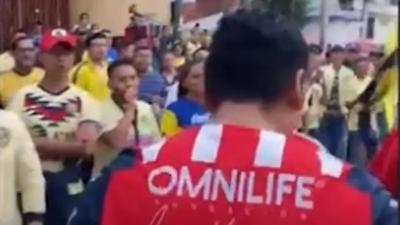América vs Toluca: 'Chivahermano' asistió al Azteca y se llevó rechifla azulcrema