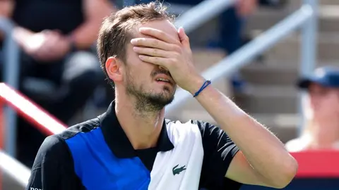 ATP: Medvedev se encaró con aficionado tras gritarle "perdedor"