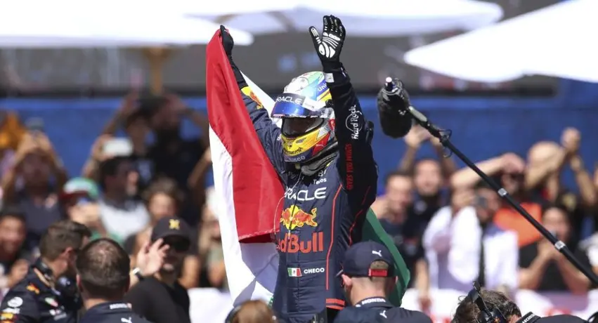 Checo Pérez: Así fue la increíble vista del mexicano a bordo del RB7 en Guadalajara