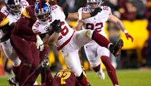 NFL: New York Giants logran una gran victoria ante Commanders