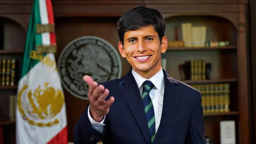 Jürgen Damm: Fue felicitado por sus deseos de ser presidente de México