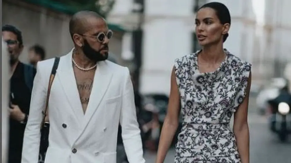 Dani Alves con Joana Sanz | INSTAGRAM @danialves