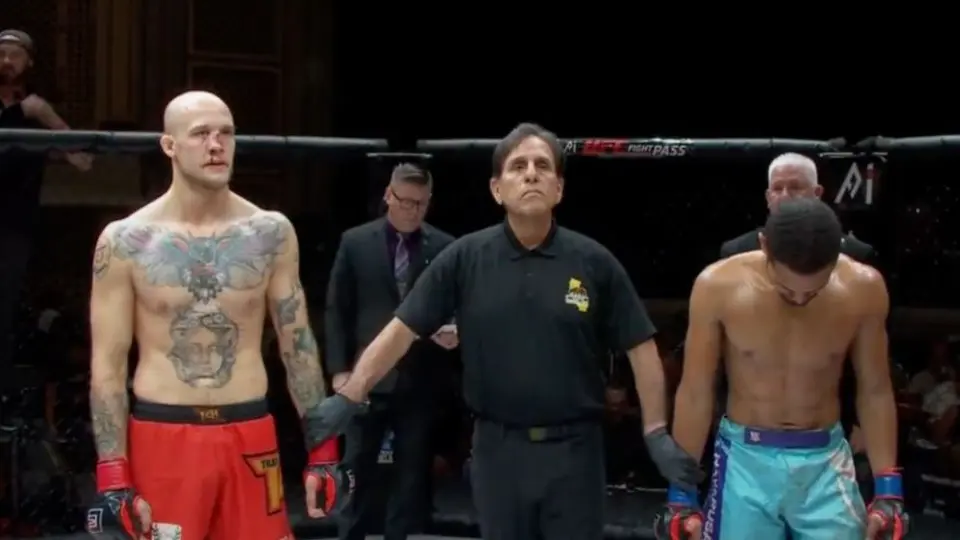 Blake Perry: Así quedó la nariz del peleador de MMA tras sufrir un rodillazo