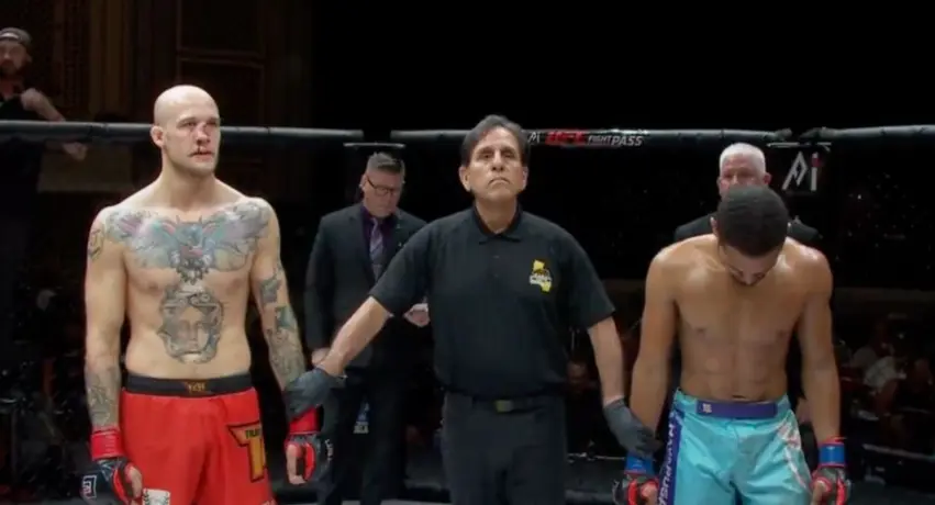 Blake Perry: Así quedó la nariz del peleador de MMA tras sufrir un rodillazo