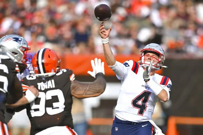 NFL: Patriots vencieron con jerarquía a los Browns de Cleveland