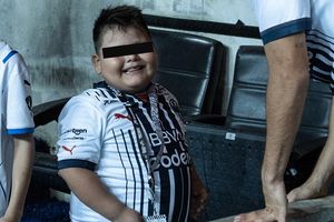 Rayados: Iker, niño famoso en TikTok, estuvo presente en el Gigante de Acero