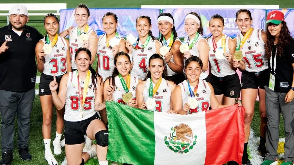 Flag Football: Selección Mexicana Femenil se llevó el oro tras vencer a EE.UU.