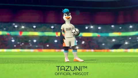 FIFA: Presentó a Tazuni, la mascota oficial del Mundial Femenil 2023