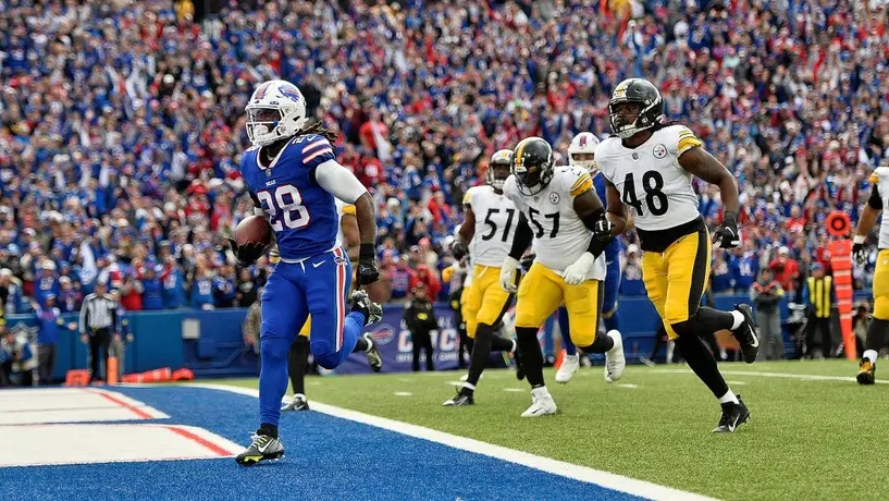 NFL: Los Buffalo Bills consiguieron aplastante victoria sobre los Pittsburgh Steelers