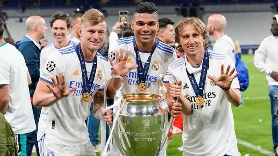 Real Madrid: Luka Modric y Toni Kroos se despidieron de Casemiro