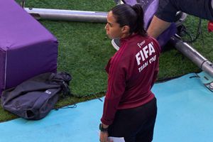 Qatar 2022: Karen Díaz debutó como árbitra mundialista en el Marruecos vs Croacia