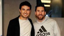 Sergio Pérez felicitó a Messi por ser Campeón del Mundo: “Te lo mereces más que nadie”