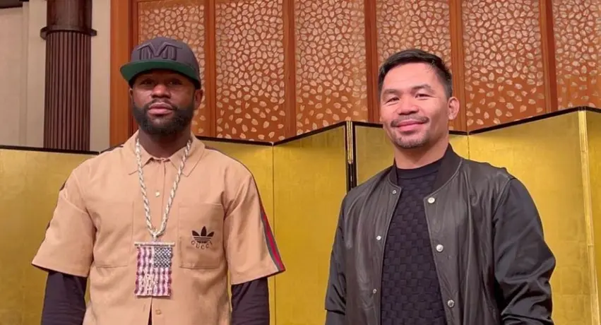 Floyd Mayweather: Se encontró con Manny Pacquiao previo a su pelea en Japón