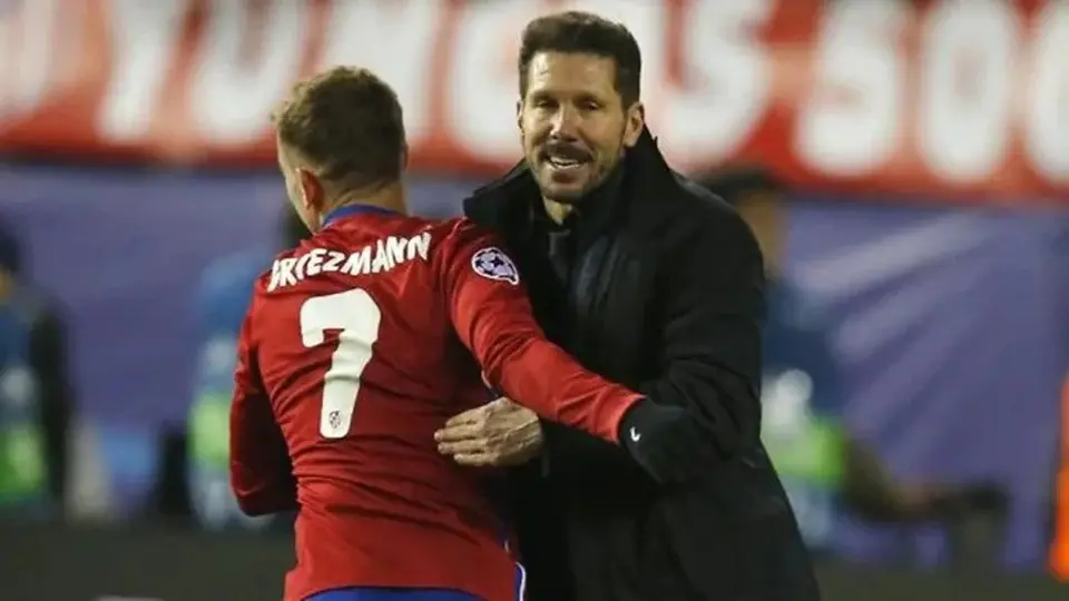 Diego Simeone sobre Antoine Griezmann: 'Ojalá siga con nosotros'