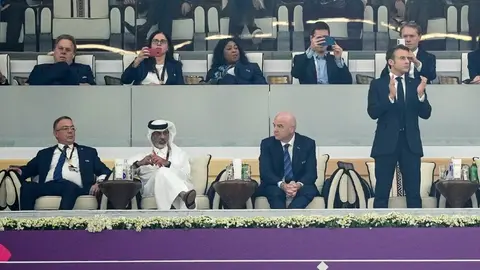 Emmanuel Macron sobre la victoria de Francia: "Y que Deschamps se quede"