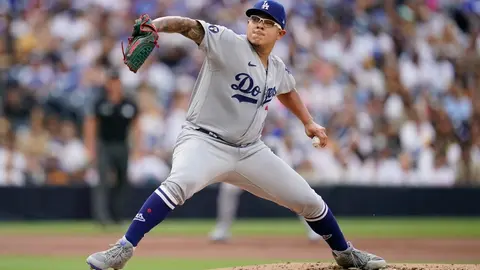 MLB: Julio Urías llegó a las 16 victorias con los Dodgers frente a los Padres