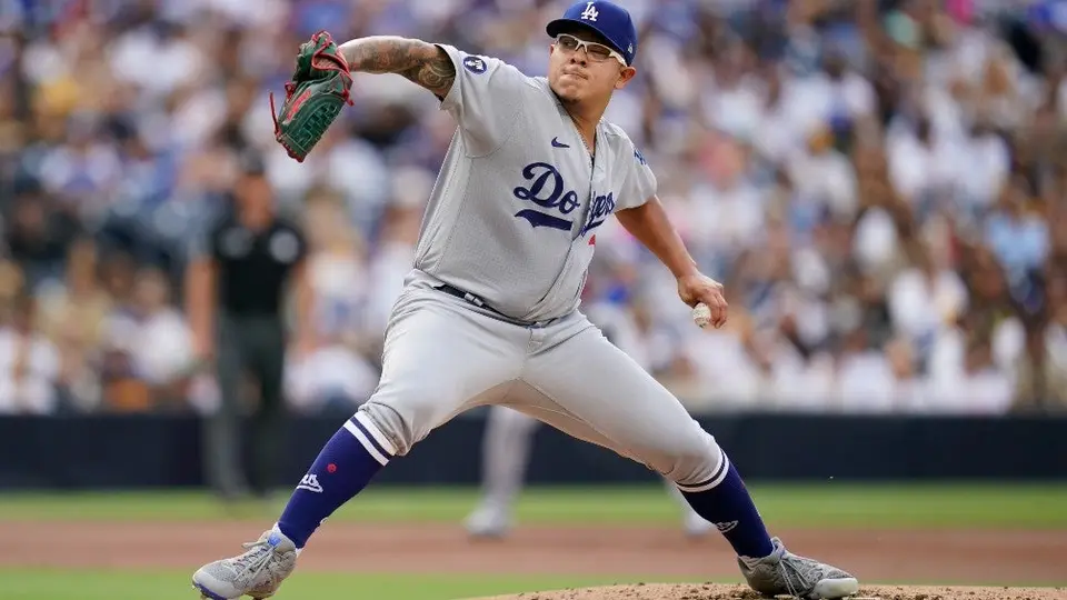 MLB: Julio Urías llegó a las 16 victorias con los Dodgers frente a los Padres
