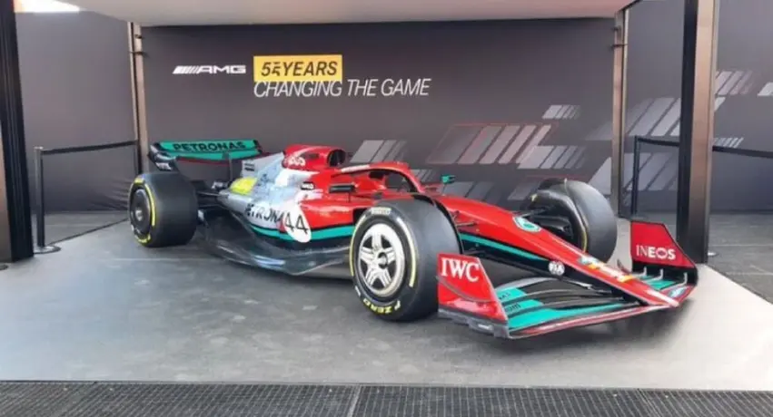Fórmula 1: Mercedes utilizará un monoplaza rojo durante el GP de Bélgica