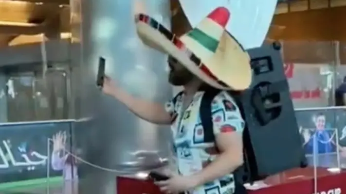 Qatar 2022: Mexicano de la bocina pone a cantar a japoneses con la canción de Dragon Ball Z