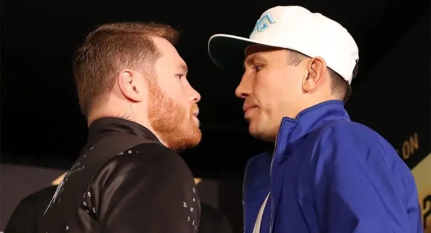 Canelo Álvarez: Protagonizó cara a cara con Golovkin lleno de tensión