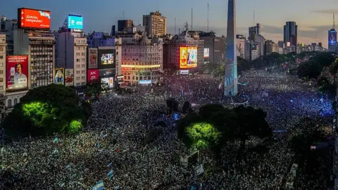 Argentina, campeón: Así se gritó el gol que le dio el título en Buenos Aires